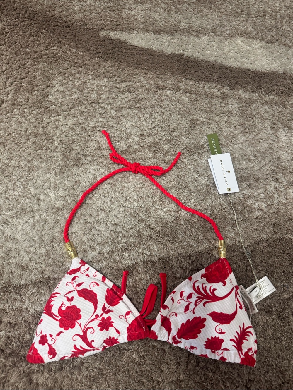 Heidi Klein reversible triangle top